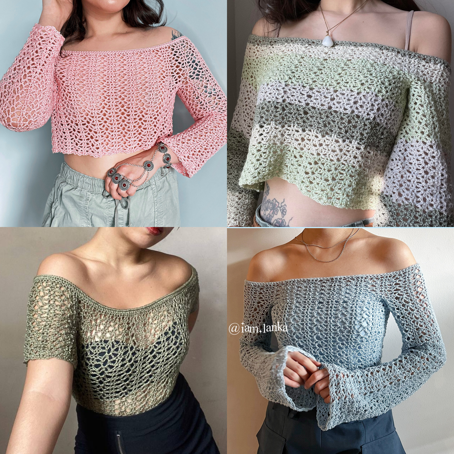 Mabel Top | Crochet Pattern | PDF