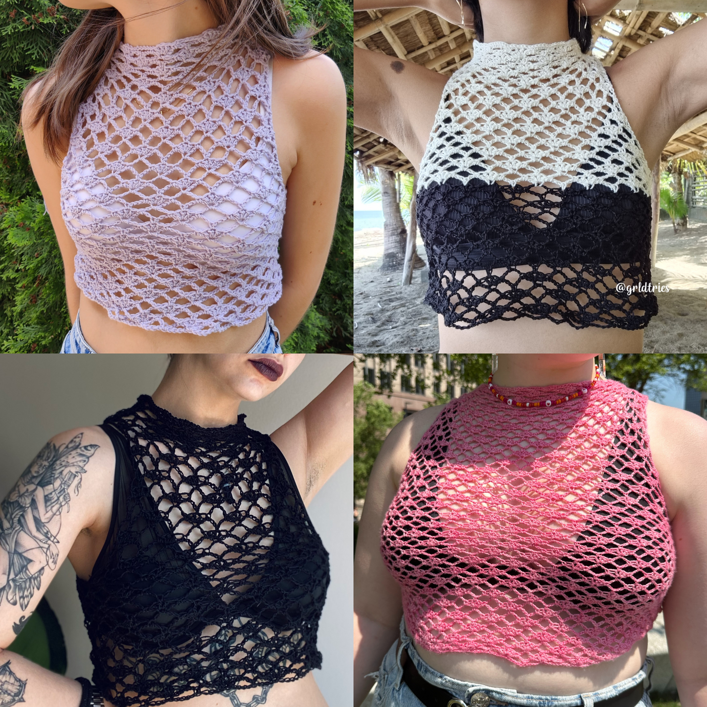 Marina Top | Crochet Pattern | PDF