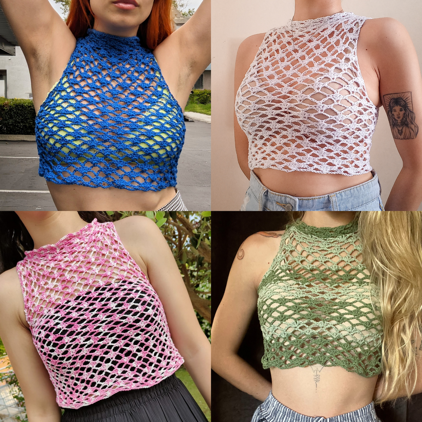 Marina Top | Crochet Pattern | PDF