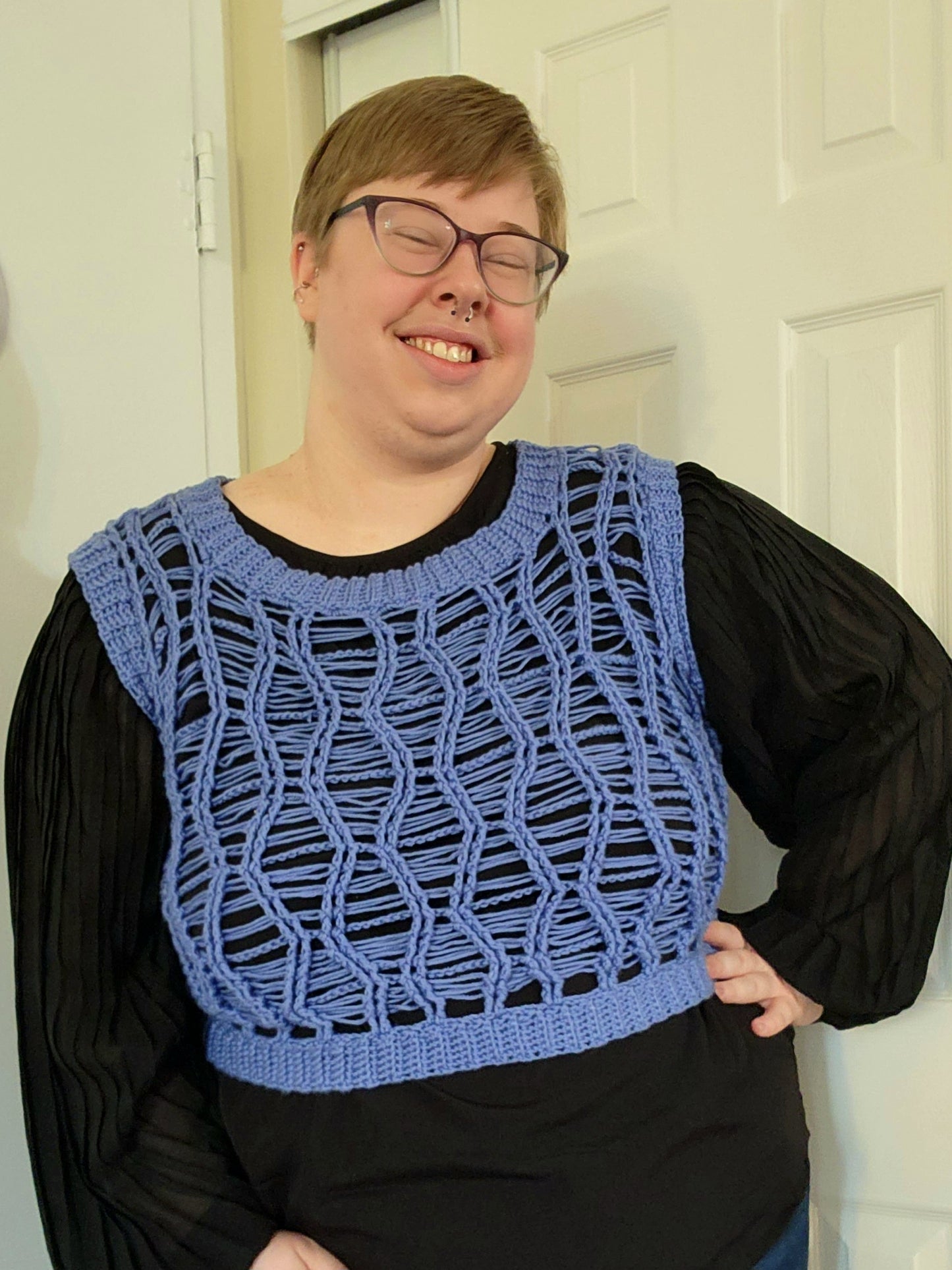 Wisteria Vest | Crochet Pattern | PDF