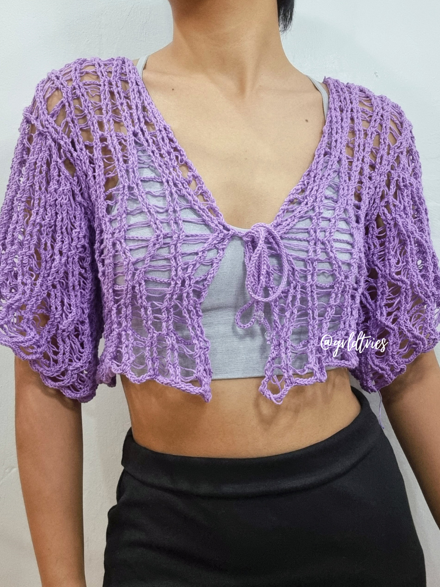 Wisteria Cardigan | Crochet Pattern | PDF