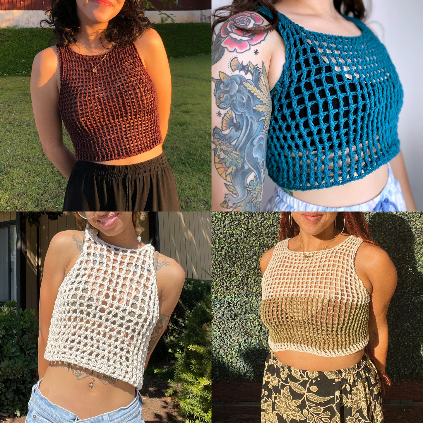 Treble Maker Top | Crochet Pattern | PDF