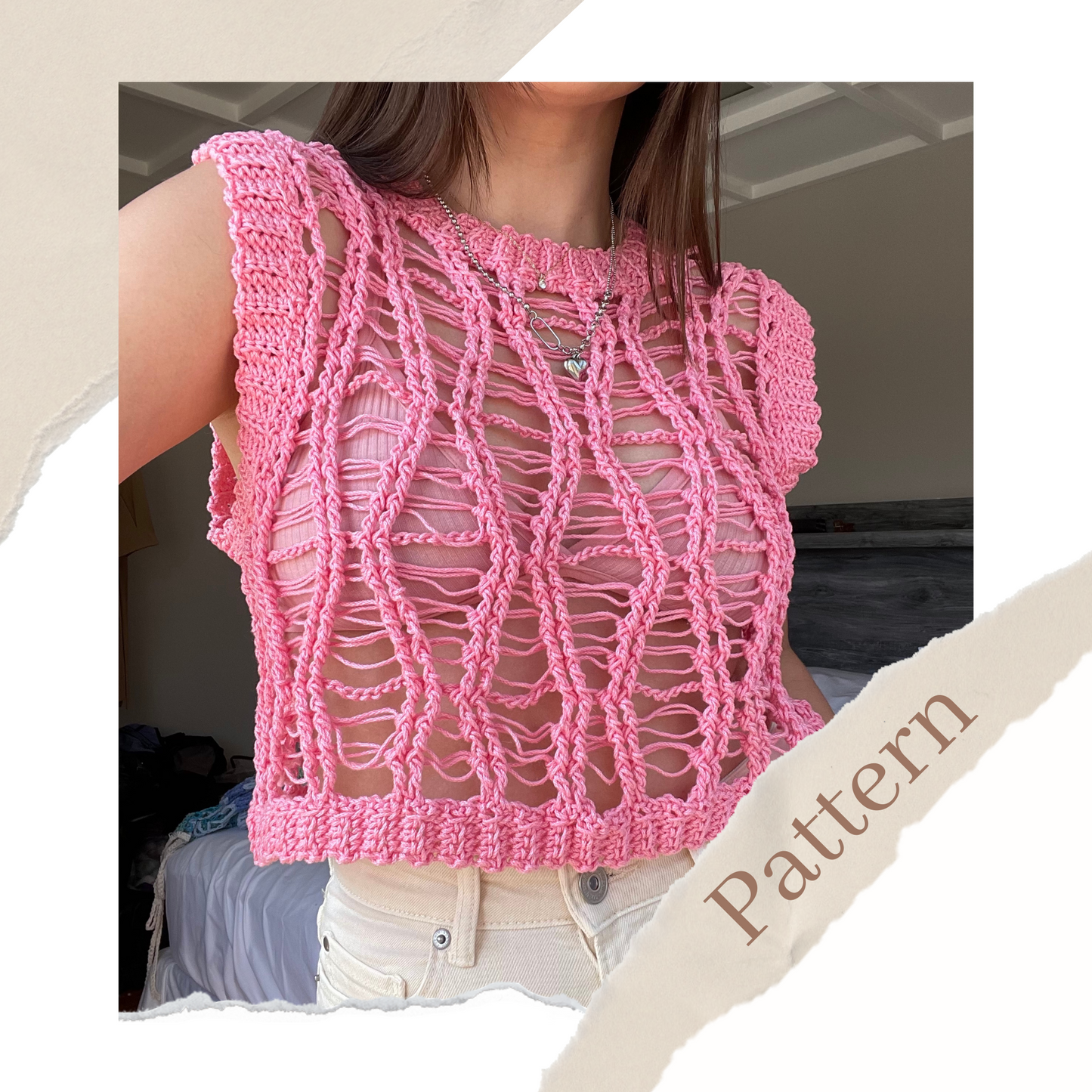 Wisteria Vest | Crochet Pattern | PDF