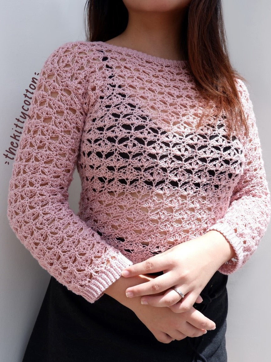 Soft Serve Top | Crochet Pattern | PDF