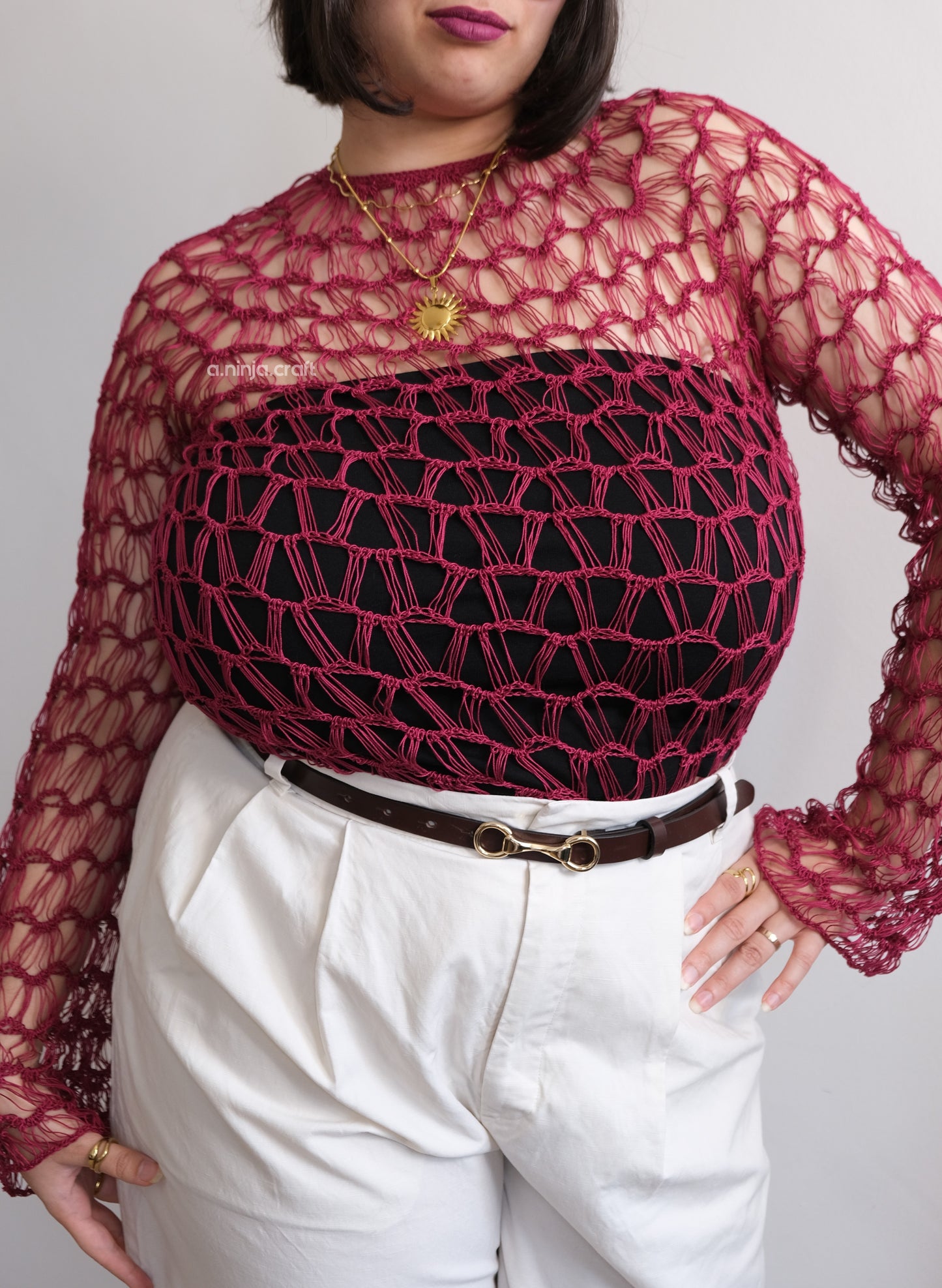 Jellyfish Tee | Crochet Pattern | PDF