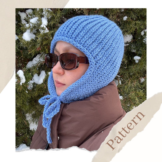 Aviator Hat | Crochet Pattern | PDF