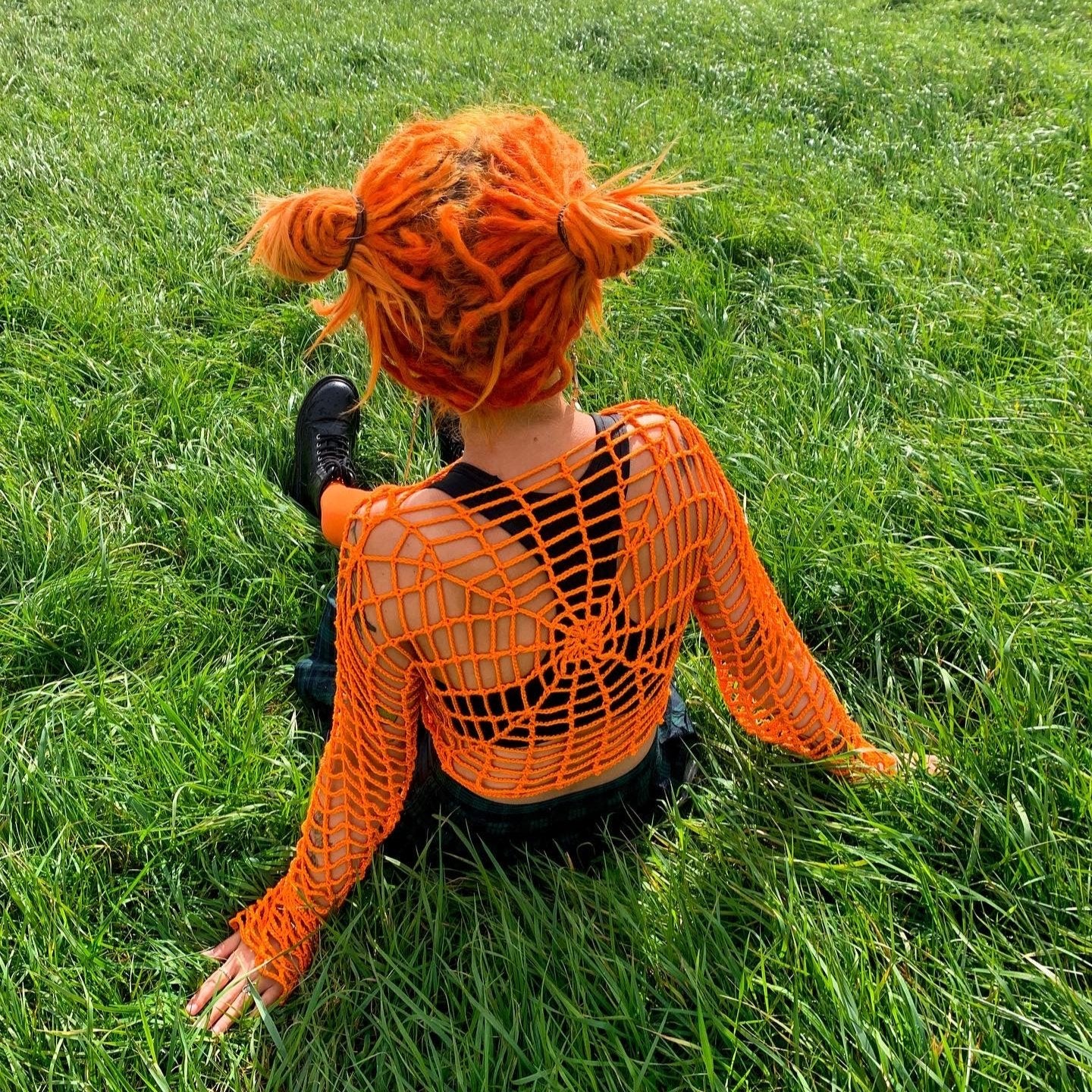 Halloweb Top | Crochet Pattern | PDF