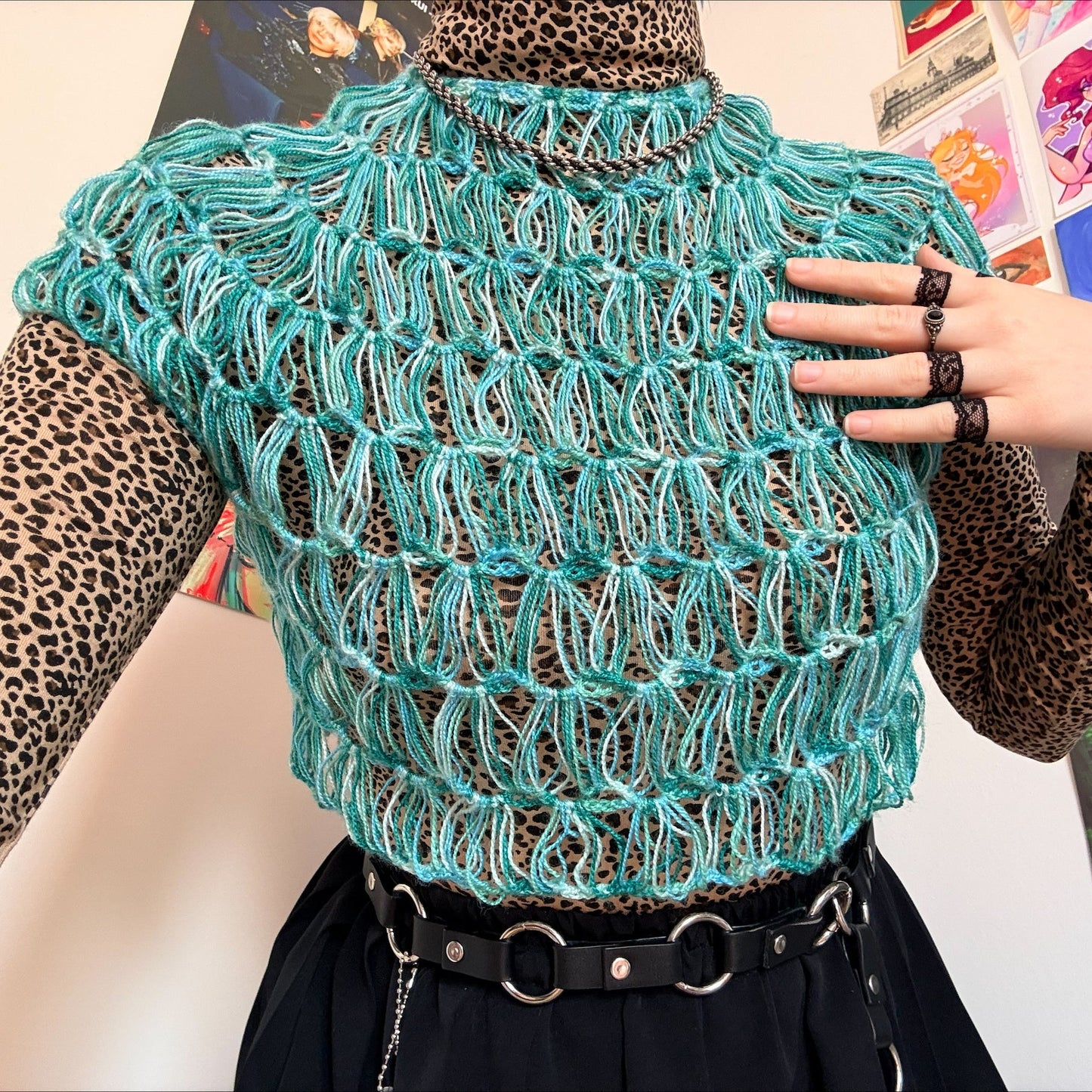 Jellyfish Tee | Crochet Pattern | PDF